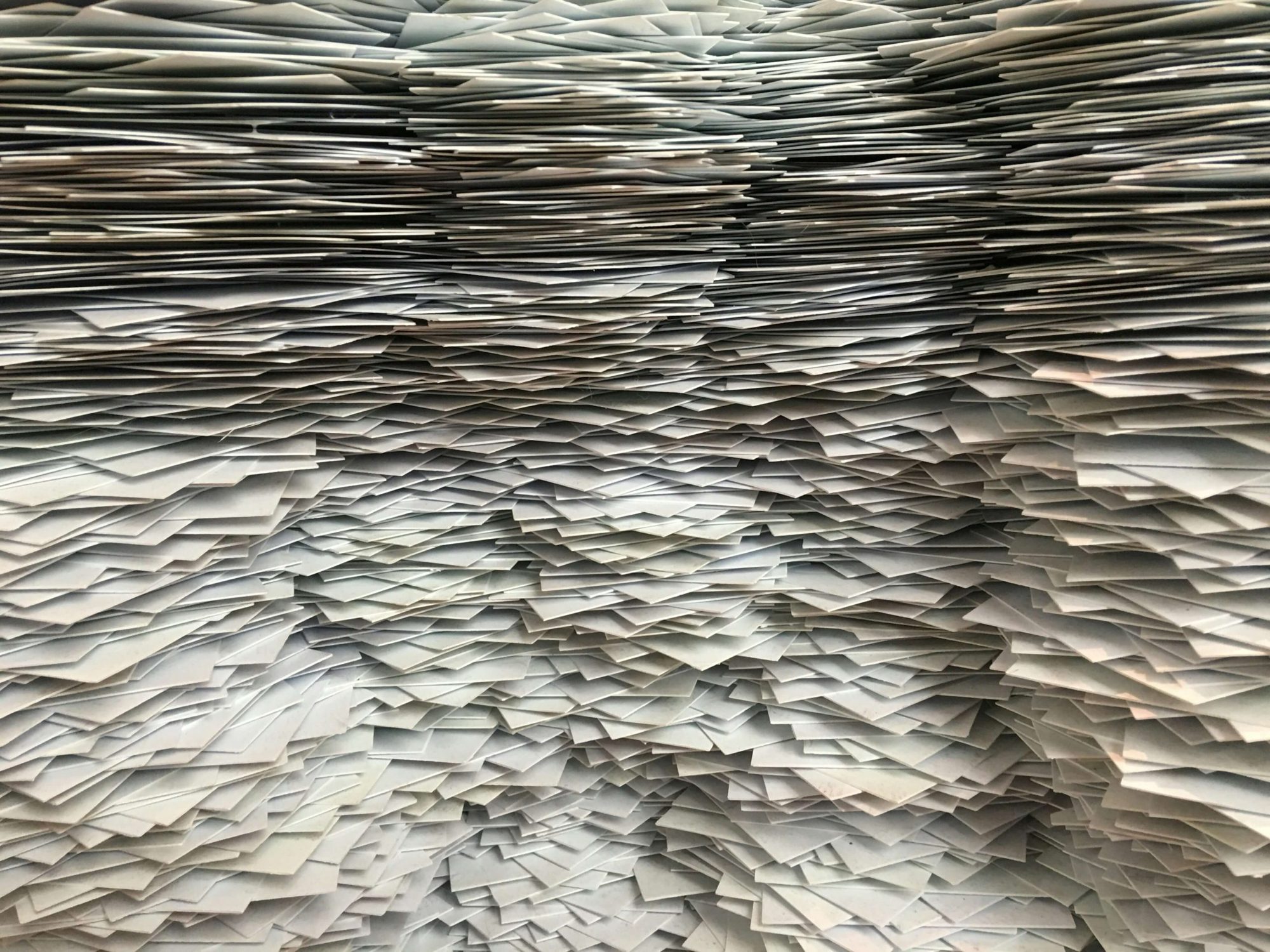 Fogli di carta impilati